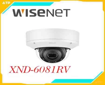  Camera Wisenet XND-6081RV thuộc dòng Camera IP Wisenet là loại camera IP Dome (bán cầu) hồng ngoại cao cấp với độ phân giải 2MP. Sản phẩm đã được đổi mới để tiết kiệm thời gian và tiền bạc trong việc cài đặt và bảo trì.